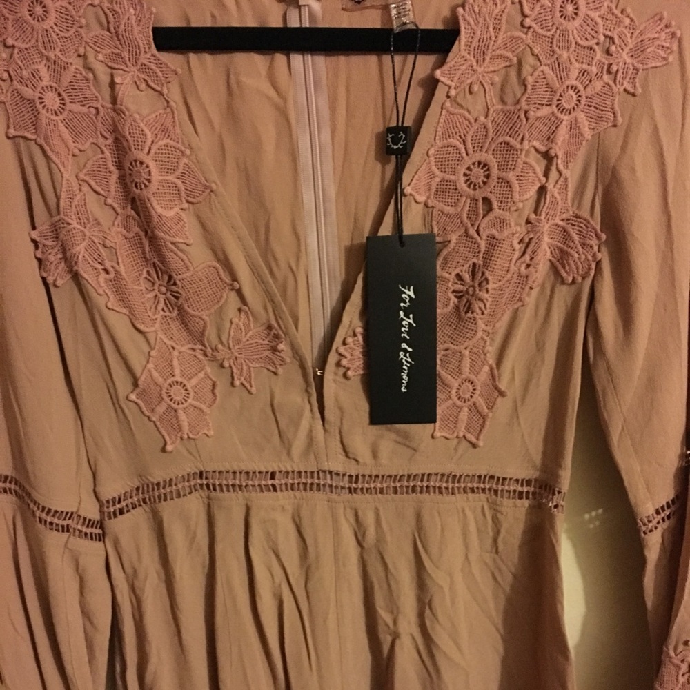 For Love & Lemons Lilou Floral Romper BNWT - Picture 3 of 6